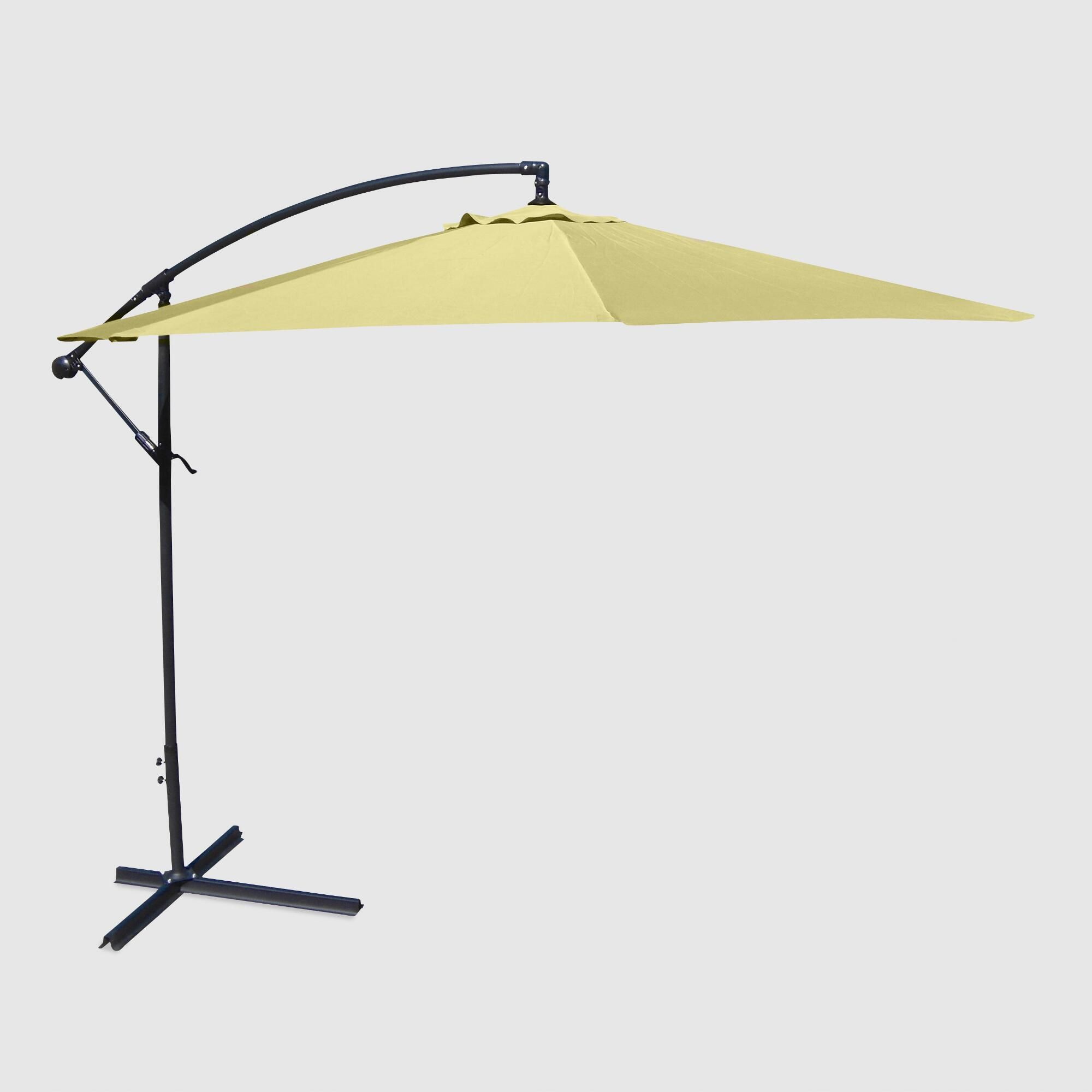 Canary Yellow 10 Ft Cantilever Outdoor Patio Umbrella Canary Yellow 10 Ft Cantilever Outdoor Patio Umbrella