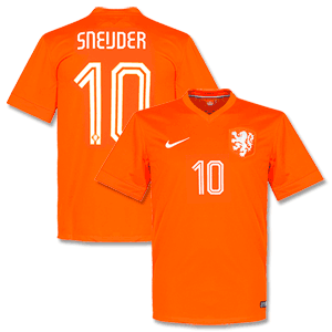 Nike Holland Home Sneijder Shirt 2014 Holland Home Nike Football Shirt (Kids