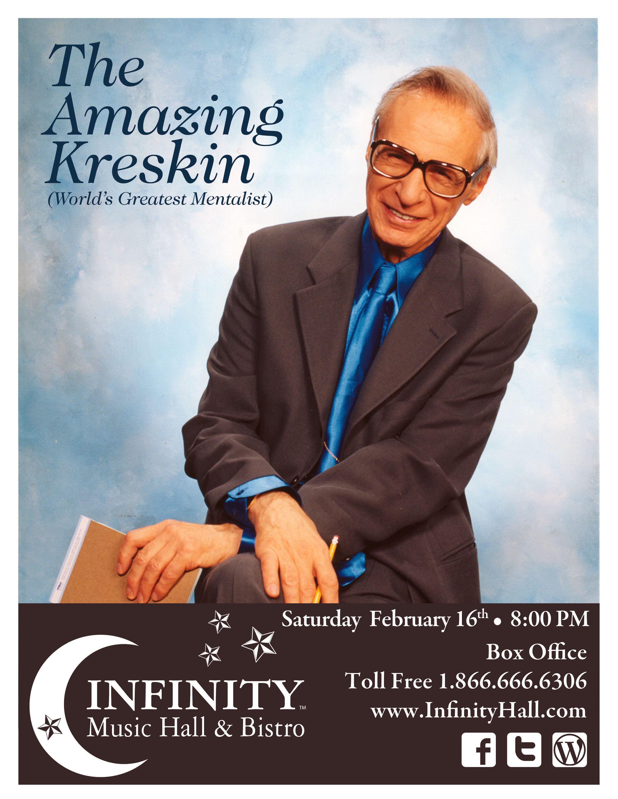 The Amazing Kreskin | Famous people, People, Music