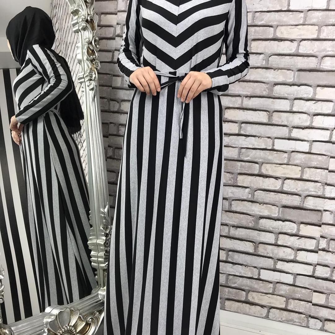 Yeni Sezon Cizgili Elbise Fiyat 79 99 Kargo Ucretsiz Urun Kodu 156501 Beden 38