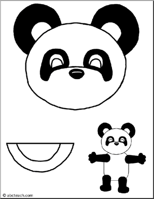 more paper bag puppet templates for babysitter notebook project