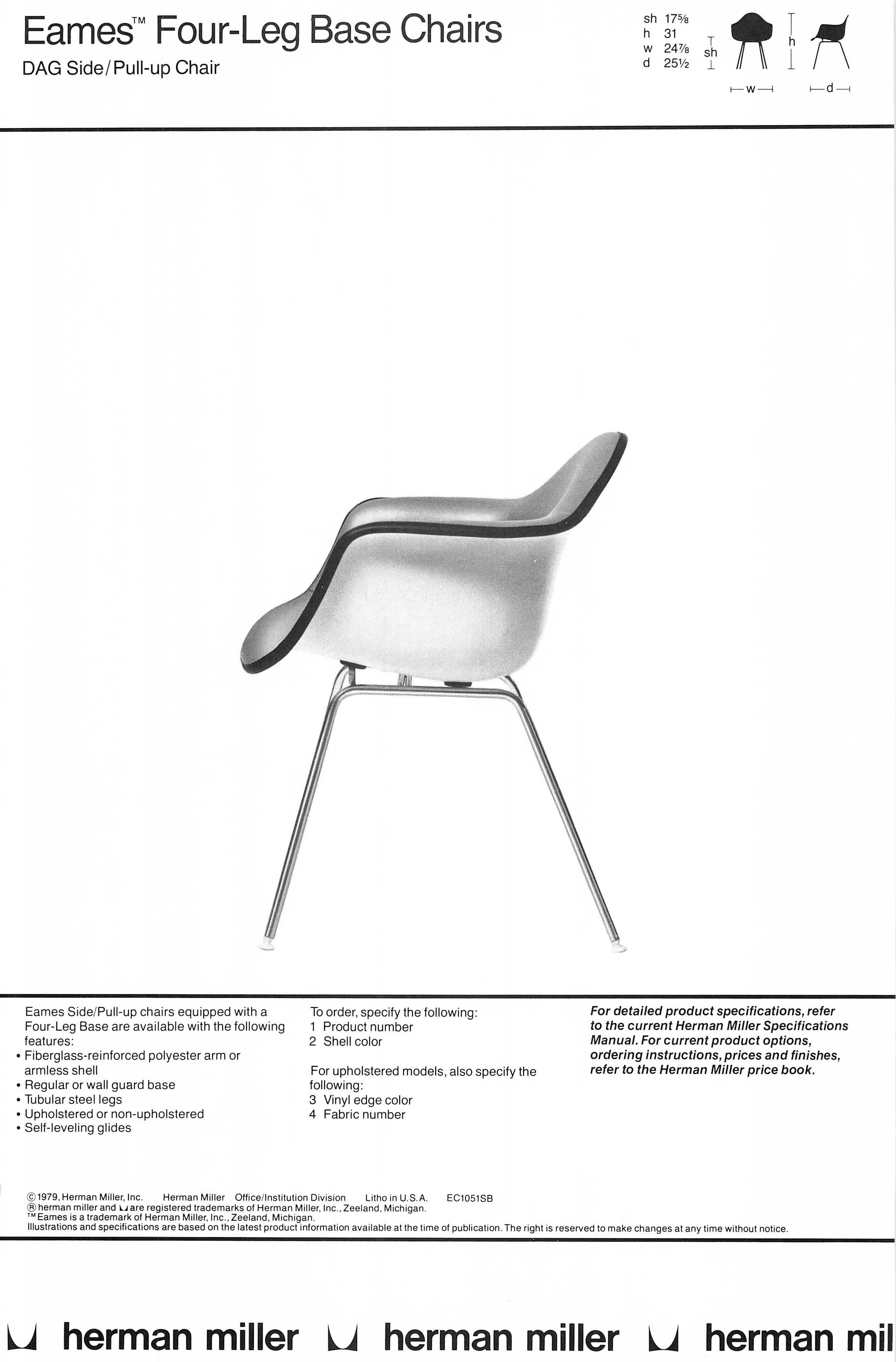 Eames Dag Wallguard Base By Hermanmiller In 1979 Vintage Eames Dag Wallguard Base By Hermanmiller In 1979