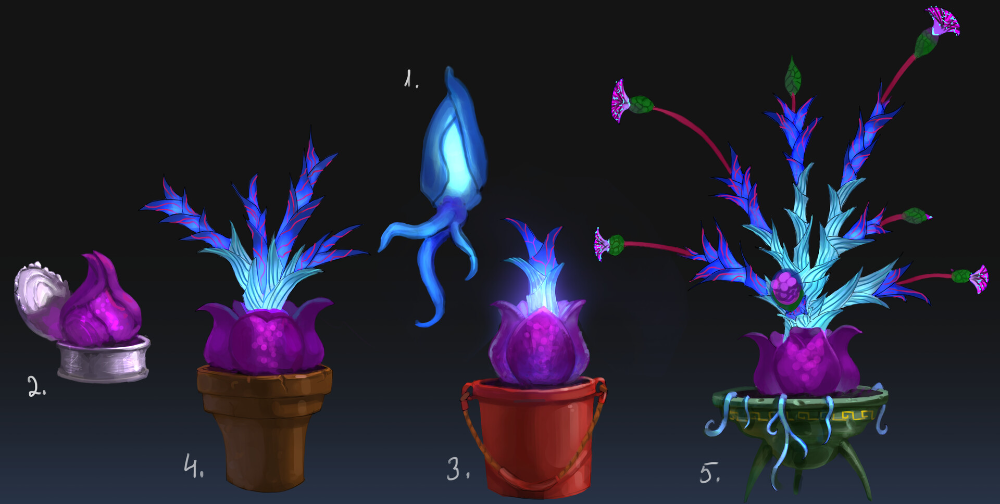 ArtStation - Magic flower concept | Ocean art, Flowers, Concept