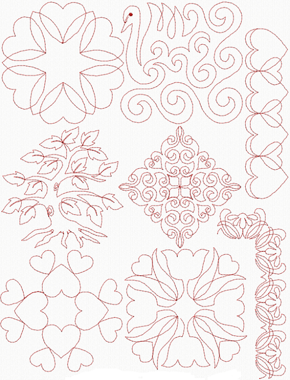 Brass embossing stencil embroidery template XMAS card marking VARIOUS DESIGNS