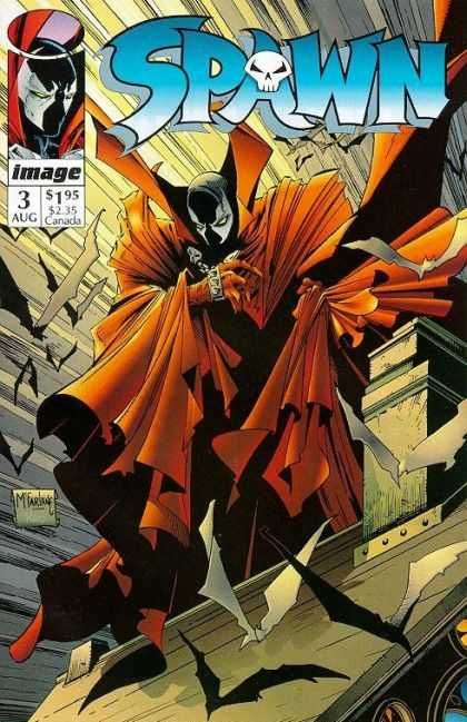 Newsstand Edition Image Comics 1993 VF//NM 1st Print SPAWN #12