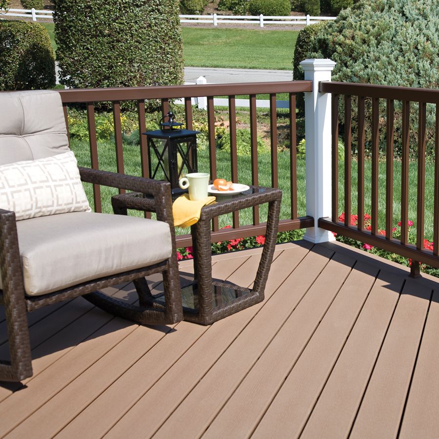 Shop Style Selections Natural Brown Ultra-Low Maintenance Composite