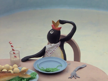 Penguin Deep Throating Fish 昔 アニメ ピングー イラスト Penguin Deep Throating Fish 昔 アニメ ピングー イラスト