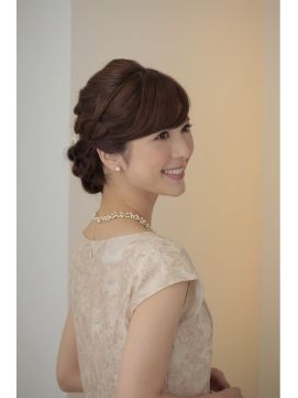 花びらサイドシニオン Hair Arrange Wedding Hairstyles Hair Styles 花びらサイドシニオン Hair Arrange Wedding Hairstyles Hair Styles