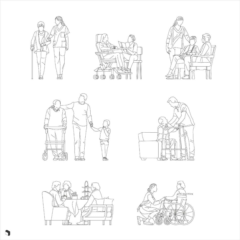 Cad Nursing Home People Nurse Drawing Nursing Home Architecture People cad-nursing-home-people-nurse-drawing-nursing-home-architecture-people