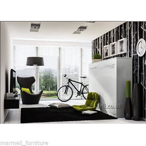 Horizontal Wall Bed Murphy Fold Down Hidden E Saving Horizontal Wall Bed Murphy Fold Down Hidden E Saving Ebay