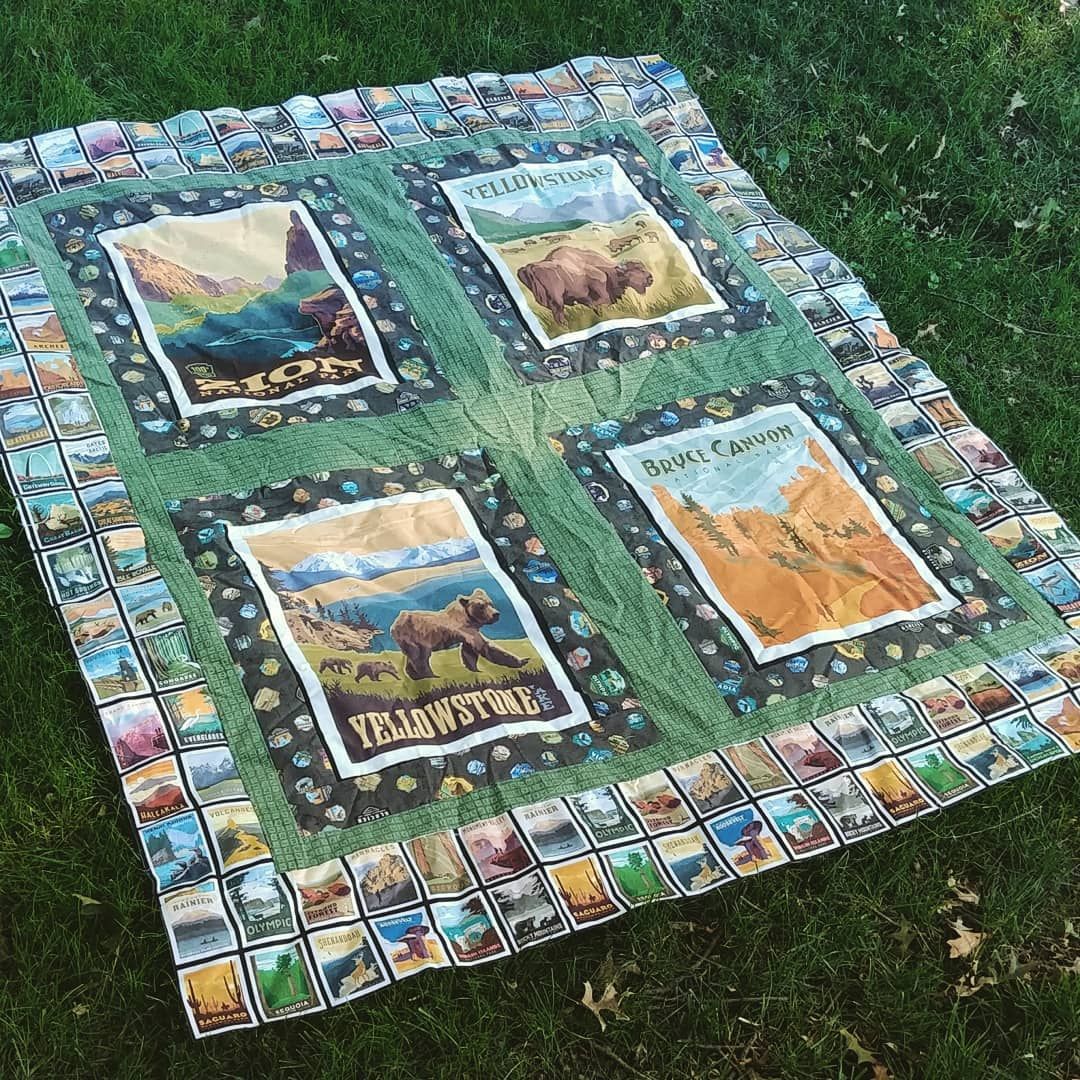 Riley Blake National Parks Quilt Pattern National Quilt Fabric Park