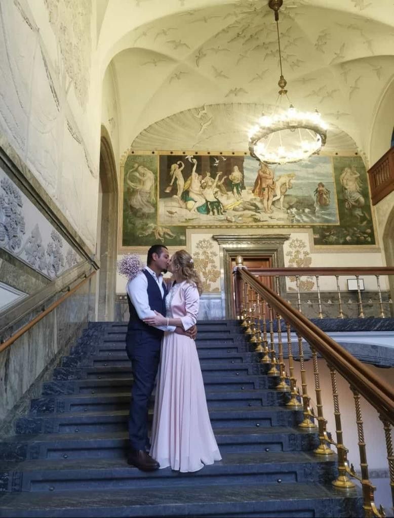 'I will love you, every step of the way'❤️ Wishing a huge congratulations to our happy couple, who we helped to get married in the idyllic Copenhagen City Hall last week 🎉🎊🎉 If you would like to get married to the person you love before the start of the bee year, get in touch... We would love to help you with your special day 😍 What a beautiful wedding photo captured by the talented @nick.karvounis 📸 #marryabroadsimply #marryabroad #loveisnottourism #loveisnotcancelled #copenhagen #denm Getting Married In Denmark, Getting Married Abroad, Same Sex Couple, Happy Couple, Wedding Photoshoot, Photoshoot Ideas, Family Wedding, Wedding Day, Copenhagen City