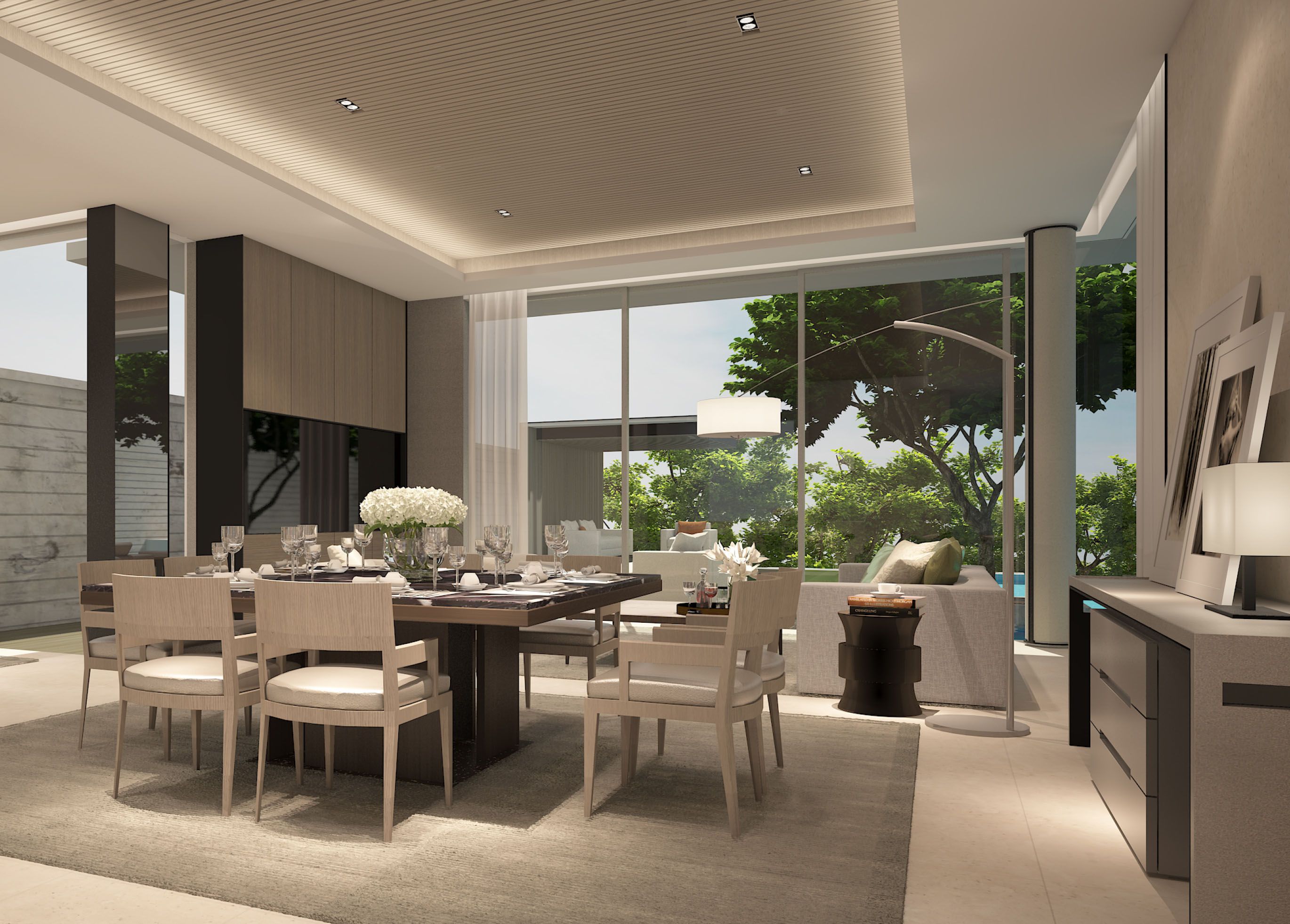 Scda Mixed Use Development Sanya, China Show Villa (Type 3) Lounge Scda Mixed Use Development Sanya, China Show Villa (Type 3) Lounge