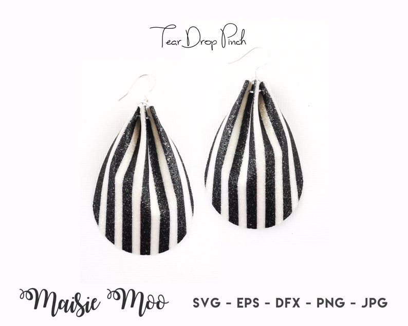 Download Pinch Earring SVG 3D Faux Leather Earring Templates Cricut ...