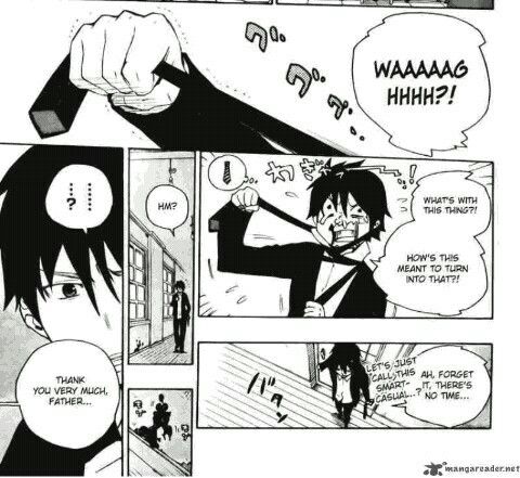 Blue Exorcist Manga Chapter 1 Blue Exorcist Ao No Exorcist Manga