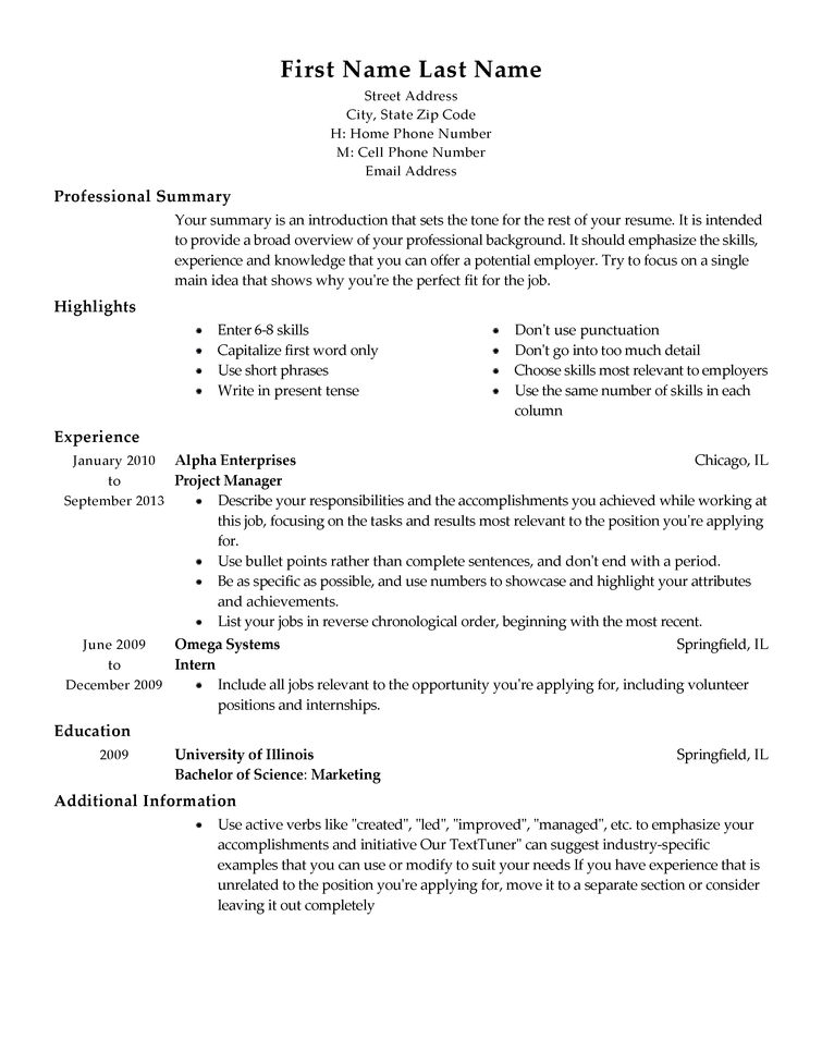 30++ Free resume critique online That You Can Imitate