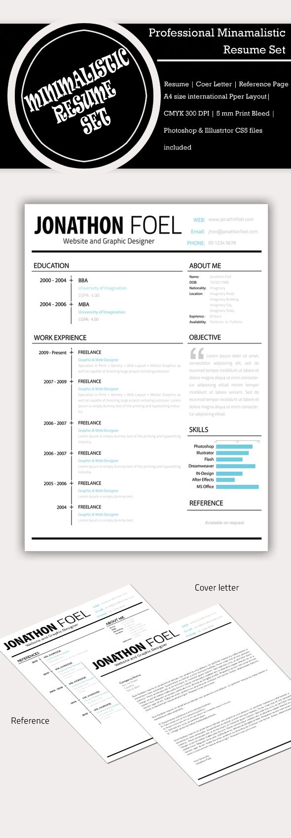collection of resume template free