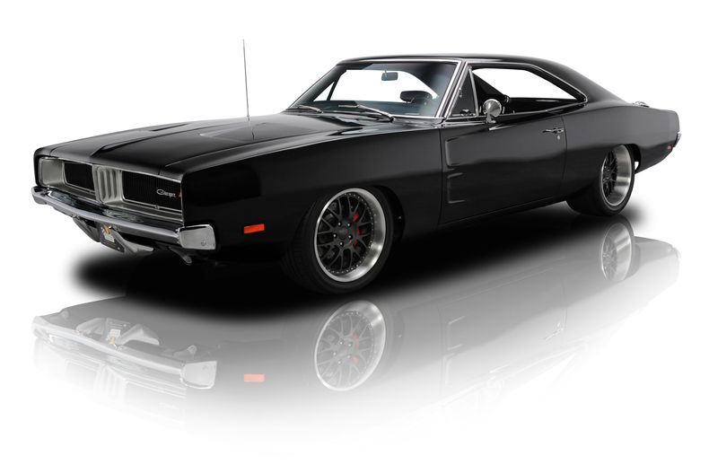 Black 1969 Dodge Charger R T Rk Motors Charlotte Collector And Classic Cars Dodge Charger Classic Cars 1969 Dodge Charger