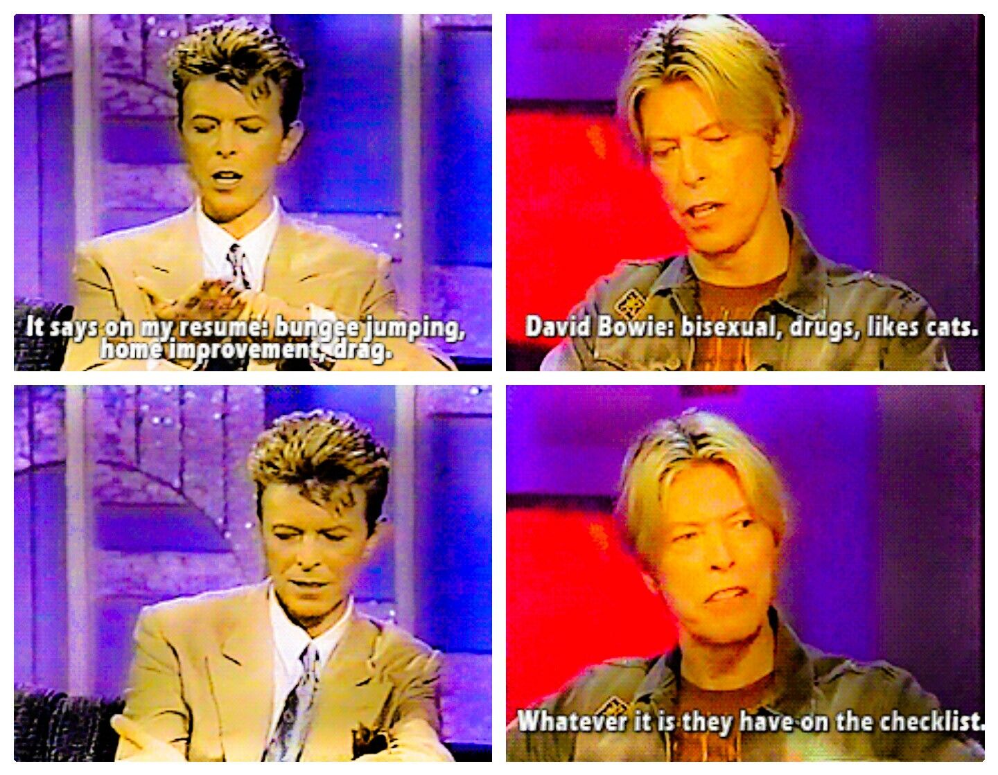 David Bowie David Bowie Checklist Drugs Pop Art Sayings Lyrics stevie-wonder-pop-art-quote-portrait-celebrities-european-digital-art