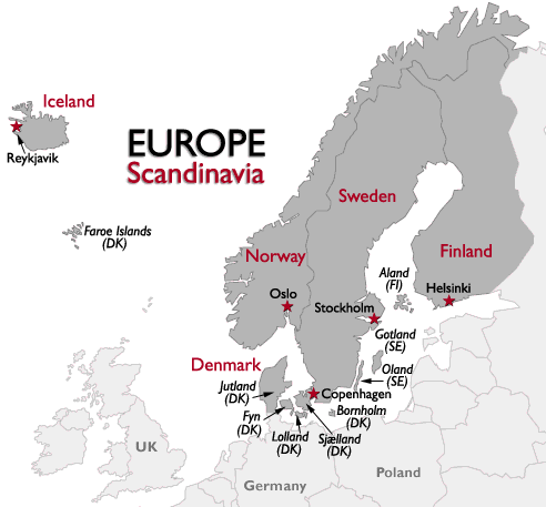 scandinavia is a region of northern europe that geographically consists of norway and sweden two