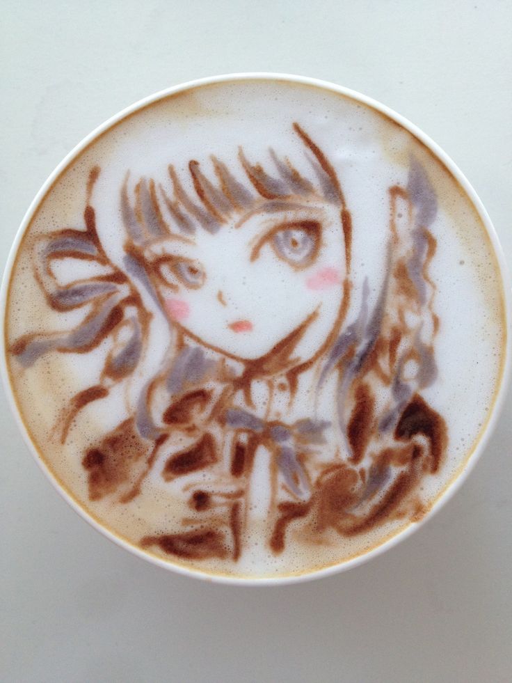 Anime Latte Art Anime Latte Art