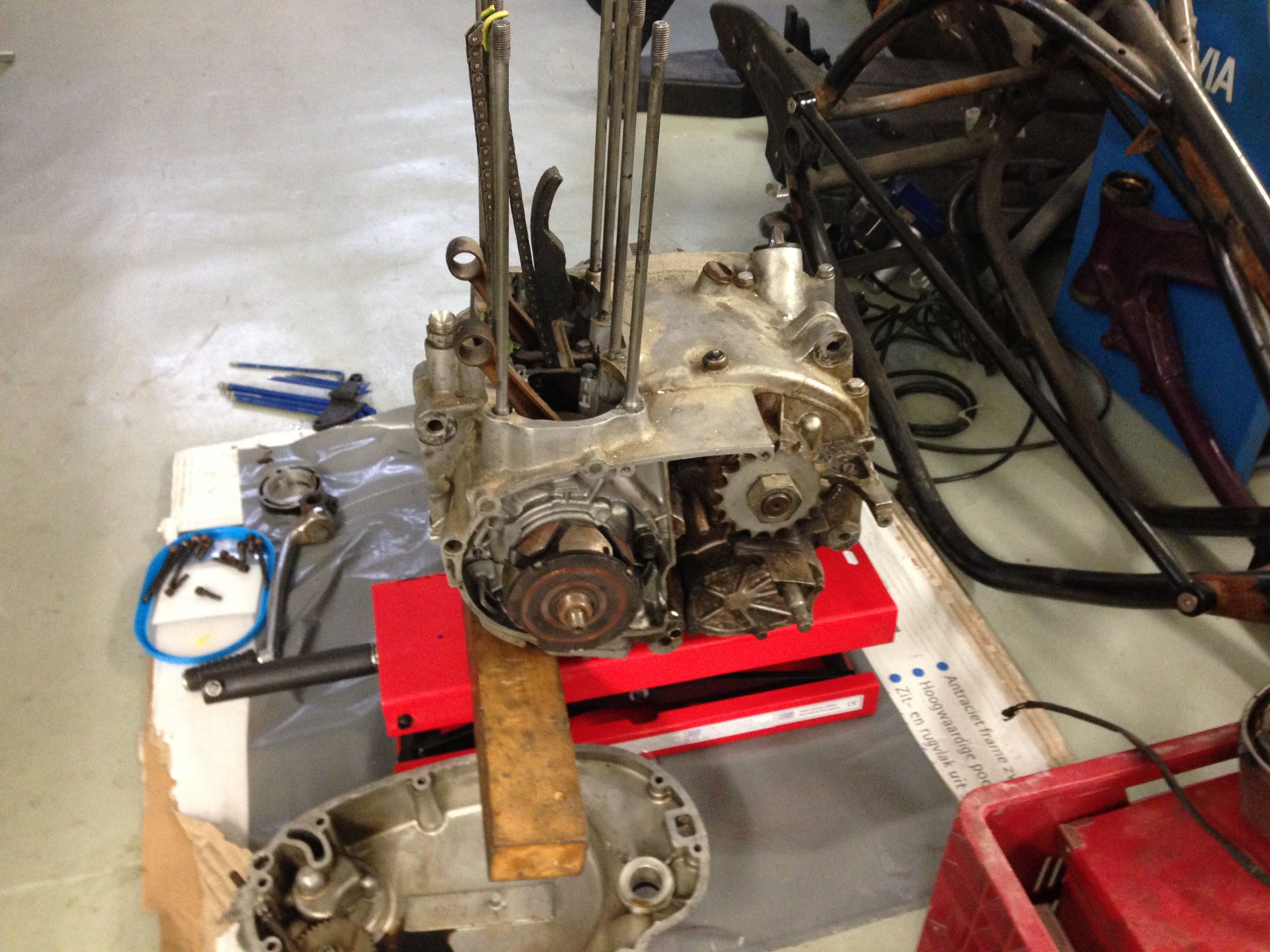 Start Of Engine Rebuild Start Of Engine Rebuild
