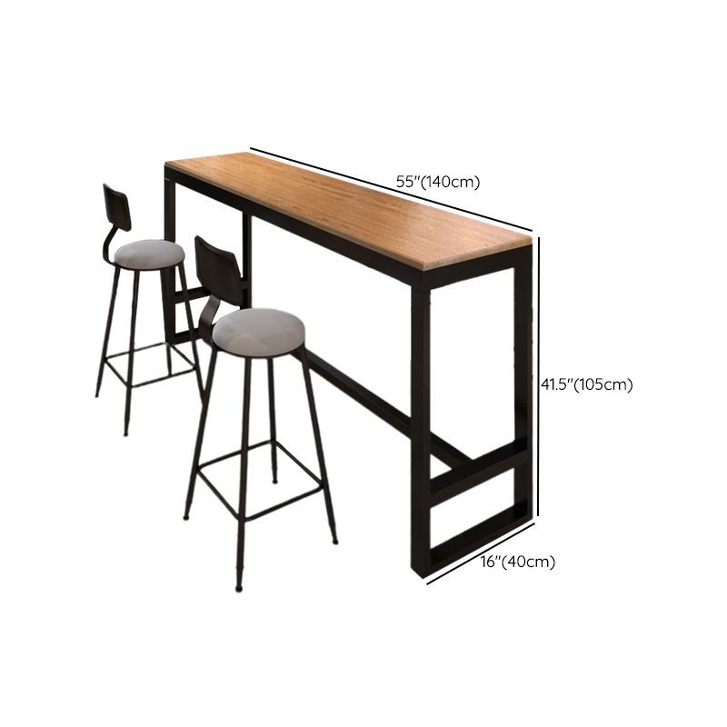Modern Bar Height Table Metal Base Bistro Pub Table For Patio Use modern-bar-height-table-metal-base-bistro-pub-table-for-patio-use
