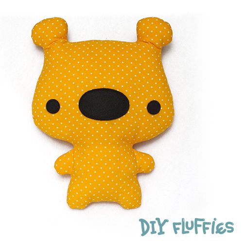 Gratis knuffel naaipatroon | Pluche patroon, Kinderen Gratis knuffel naaipatroon | Pluche patroon, Kinderen