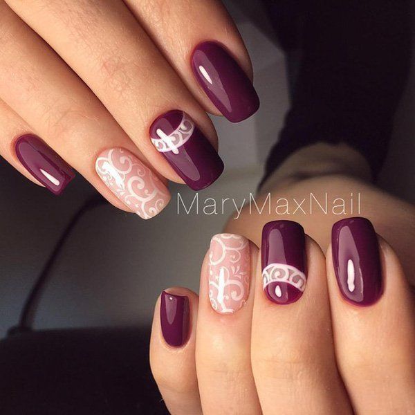 50 Half Moon Nail Art Ideas Nails And 50 Half Moon Nail Art Ideas