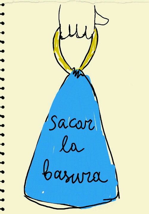 2a Los Quehaceres Sacar La Basura Imparare Lo Spagnolo Spagnolo
