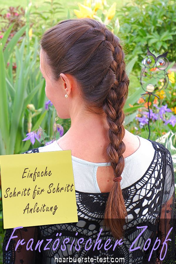Französischer Zopf Anleitung Französischer zopf anleitung, Geflochtene frisuren für lange Französischer Zopf Anleitung Französischer zopf anleitung, Geflochtene frisuren für lange
