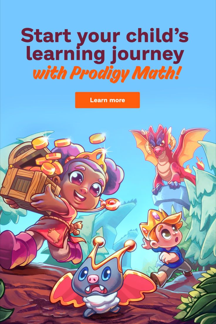 Help your child reach their math goals with Prodigy Math!