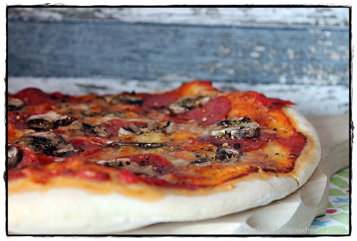 Wie Belegt Man Eine Pizza Richtig Pizzateig - echt italienisch mit Lievito Madre - Brotbackliebe und