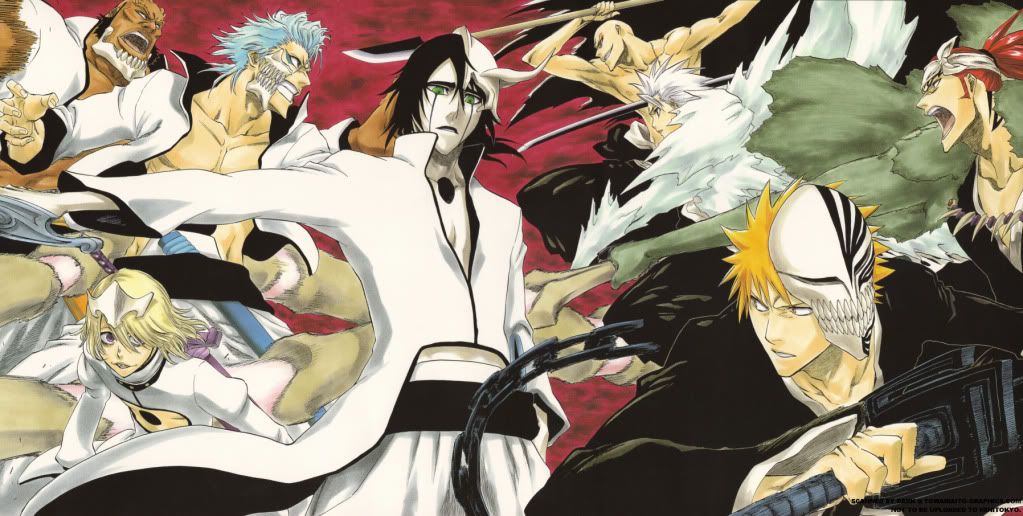 Bleach Color Spreads Bleach Anime Anime Bleach Anime