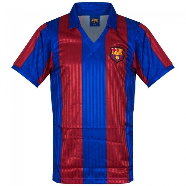 1992 Barcelona Home Retro Shirt | Camisetas retro, Retro, Playeras de