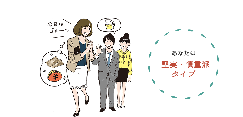 あなたは 堅実 慎重派タイプ 意識レベル あなたは 堅実 慎重派タイプ 意識レベル