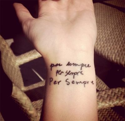 Épinglé par tattoo egrafla sur tatouage phrase en italien