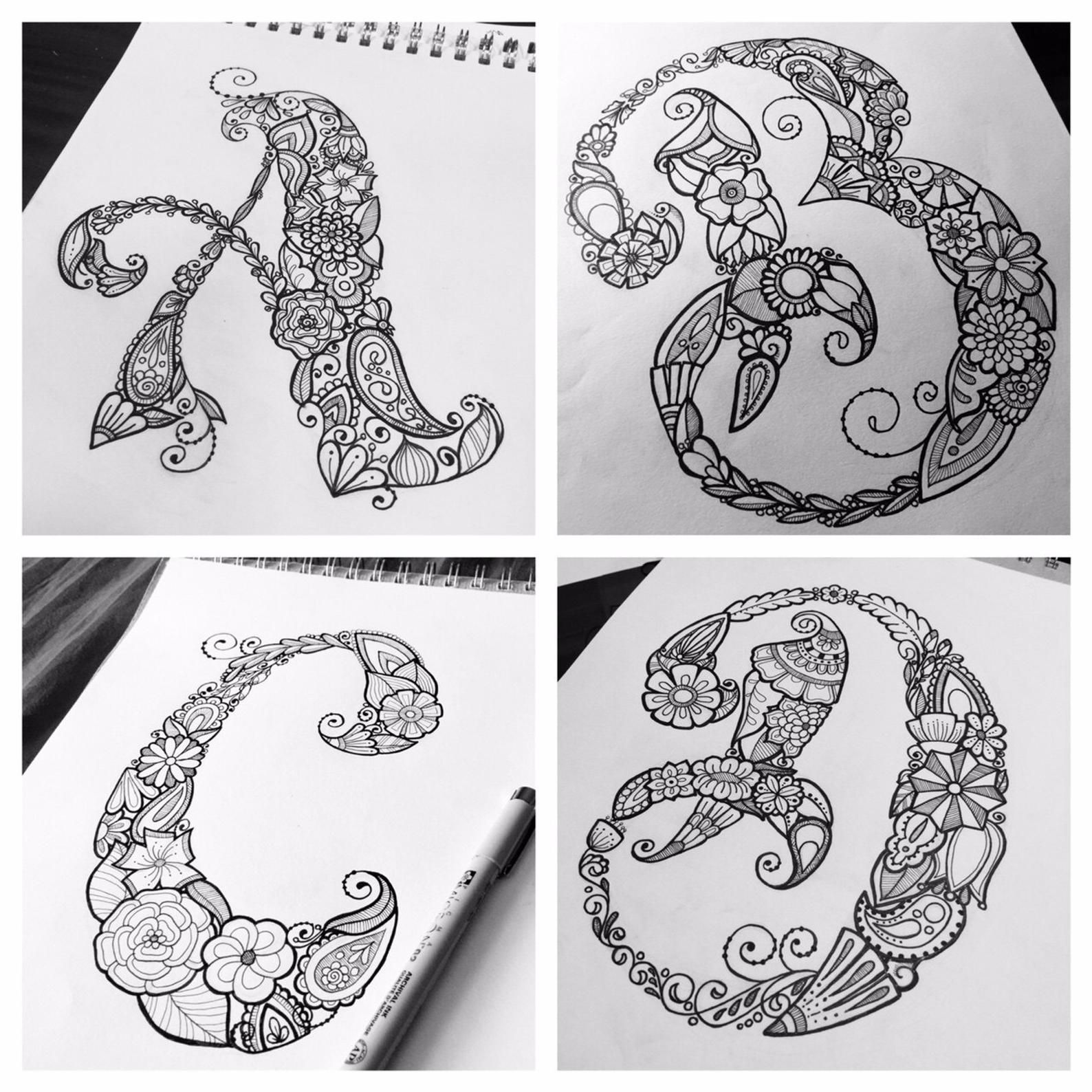 Digital Download Creative Spark Coloring Book Letter Etsy Doodle