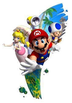 Super Mario Sunshine Iphone Wallpaper