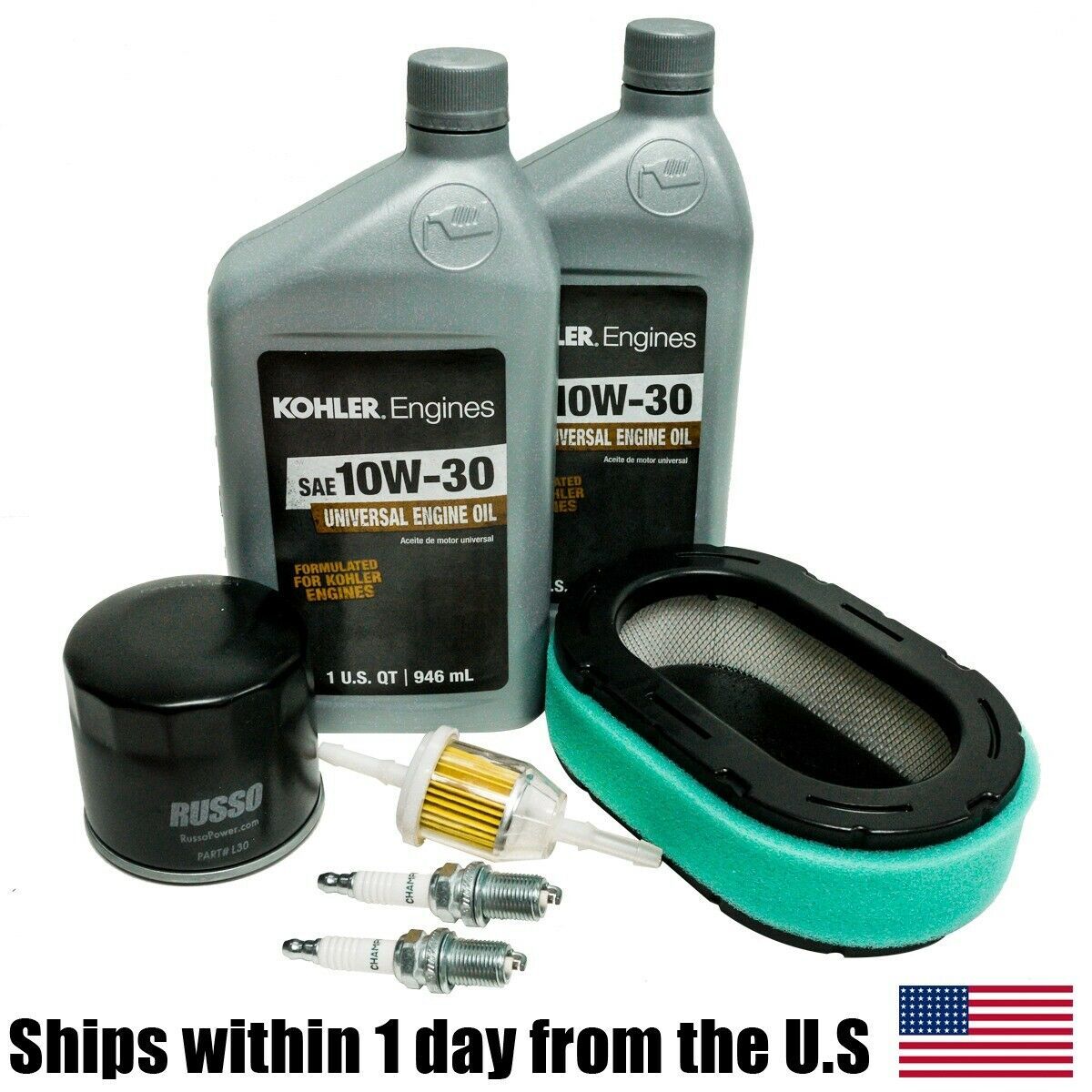 Tune Up Maintenance Kit Fits Cub Cadet RZT-L54KH RZT54 w/ KT735 Kohler Engine Tune Up Maintenance Kit Fits Cub Cadet RZT-L54KH RZT54 w/ KT735 Kohler Engine