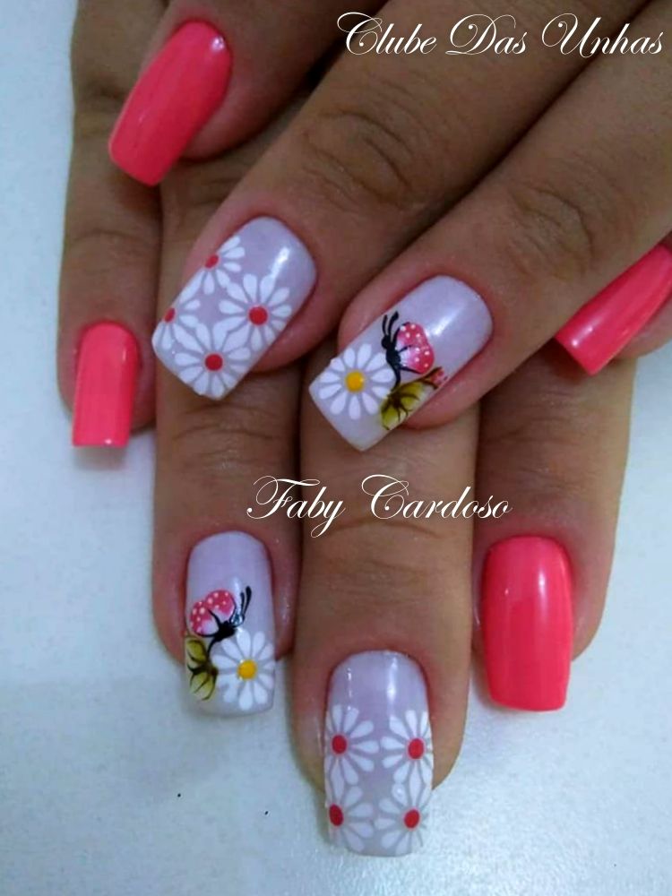 Unhas com borboletas - decoração passo a passo Diseños de uñas - modelos de uas Unhas com borboletas - decoração passo a passo Diseños de uñas - modelos de uas