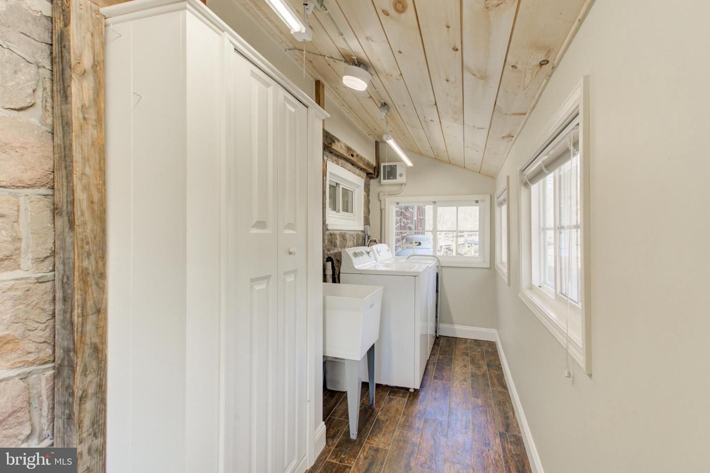Enclosed Porch Laundry
