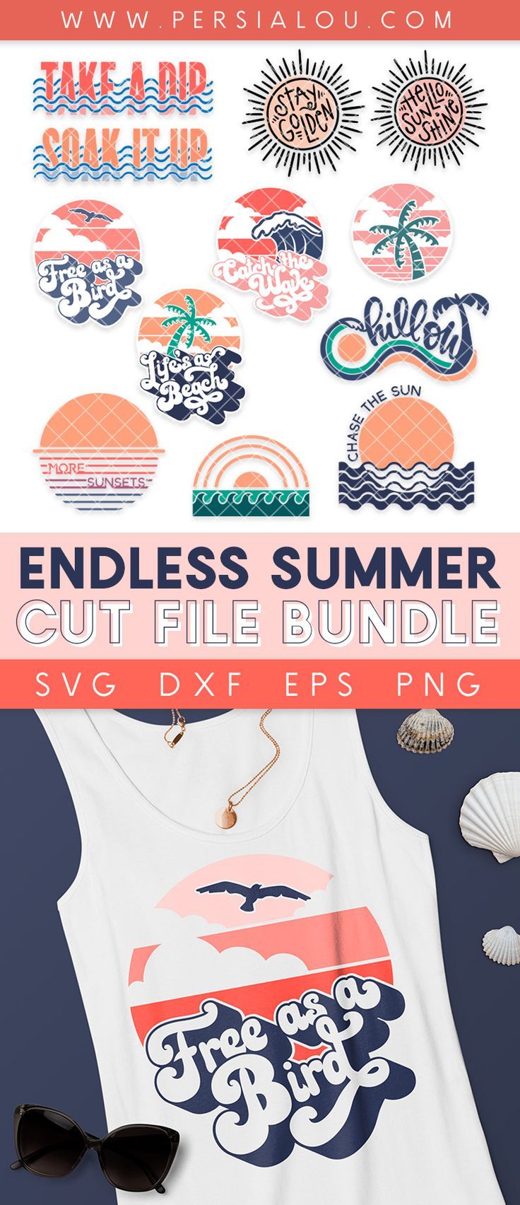 Download summer svg hello summer iron on printable PDF girl woman ...