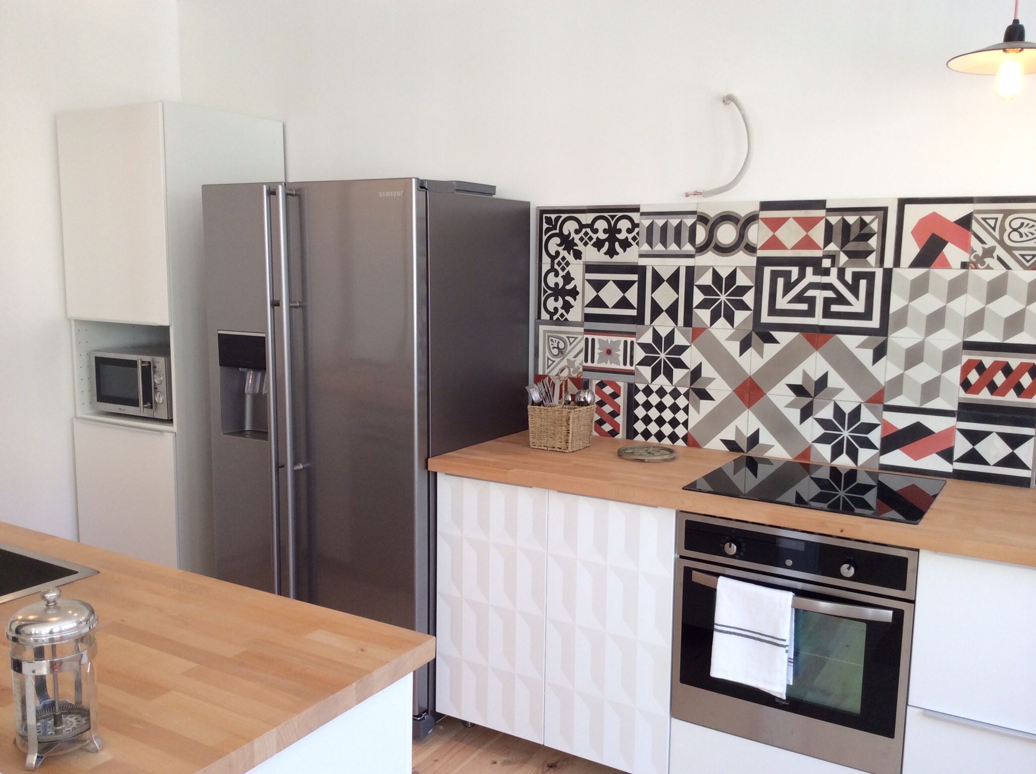 Frigo américain (avec images) Cuisine salle à manger, Frigo americain