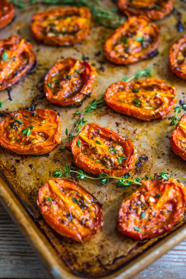 Roasted Roma Tomatoes