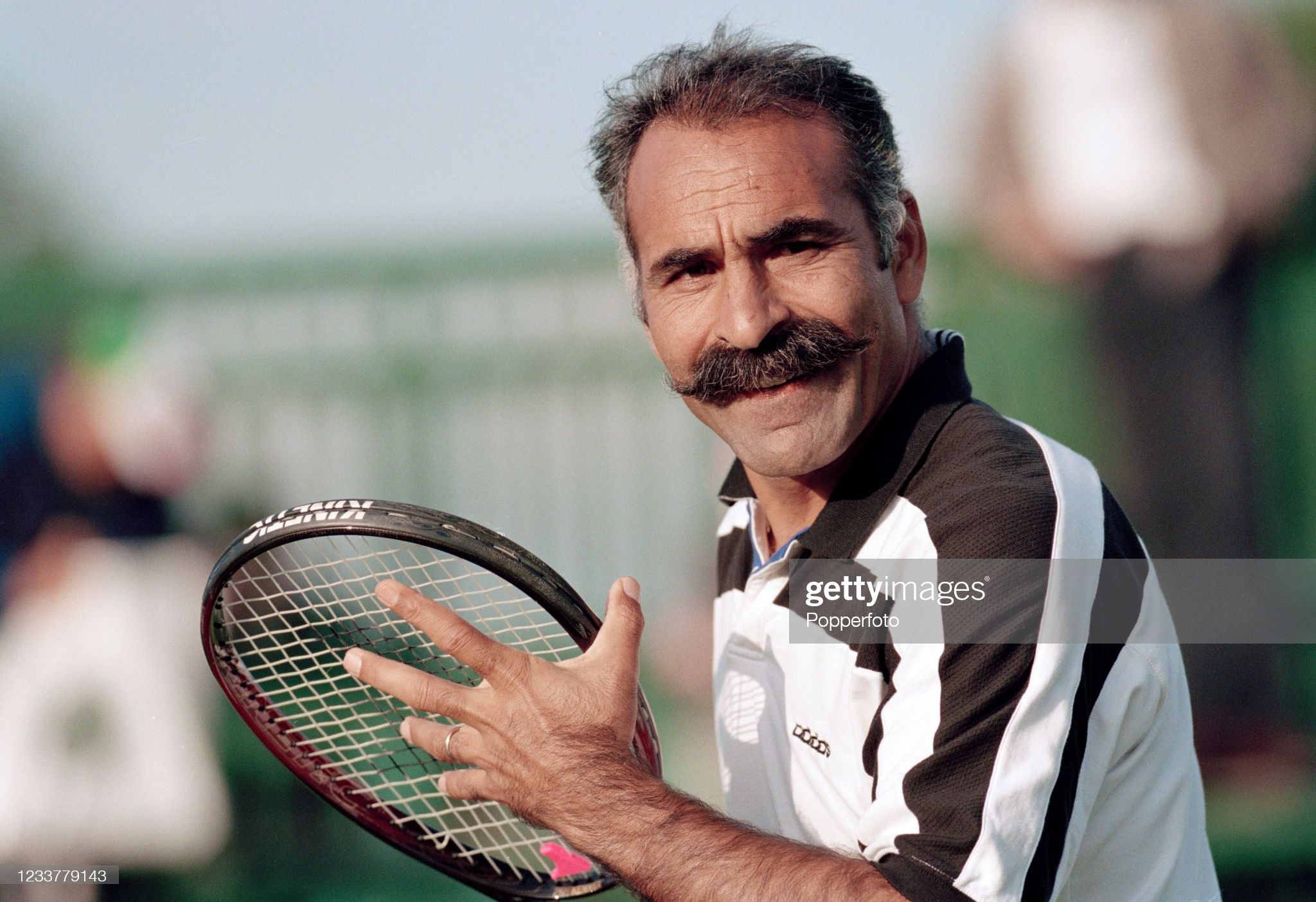 News Photo : Dual French Iranian tennis player Mansour Bahrami... in