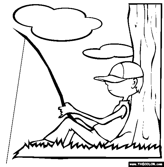 free summertime coloring pages color in this picture of a boy fishing and others with our library of online coloring pages - Fishing Coloring Pages free summertime coloring pages color in this picture of a boy fishing and others with our library of online coloring pages - Fishing Coloring Pages