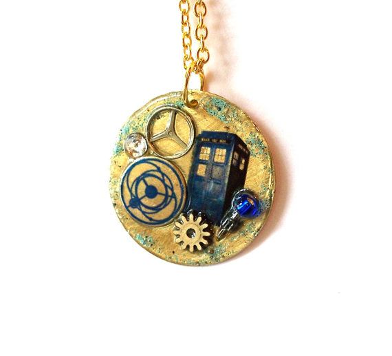 Doctor Who Necklace "Cosmic Exchange" Doctor Who Necklace, Hello Sweetie, Don't Blink, Timey Wimey Stuff, Nerd Girl, Geek Out, David Tennant, Whovian, Dr Who
