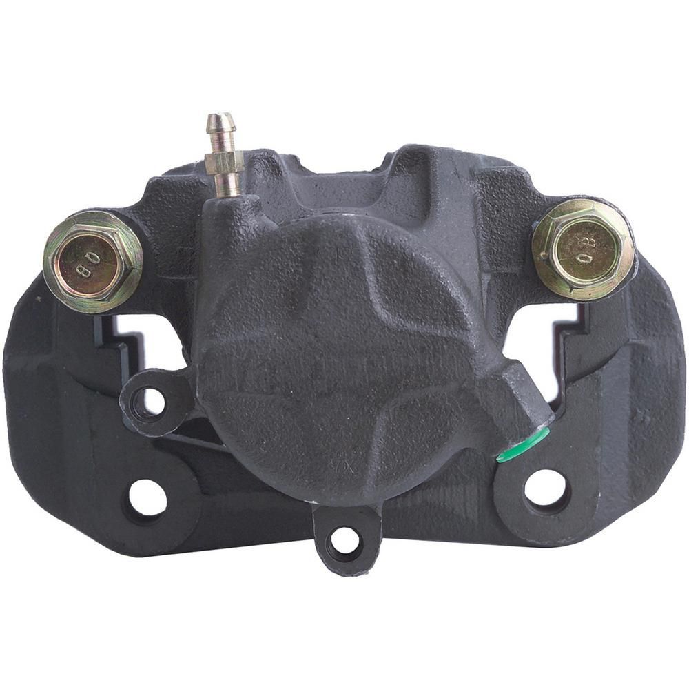 Disc Brake Caliper-Unloaded Caliper with Bracket Front Right Cardone Reman