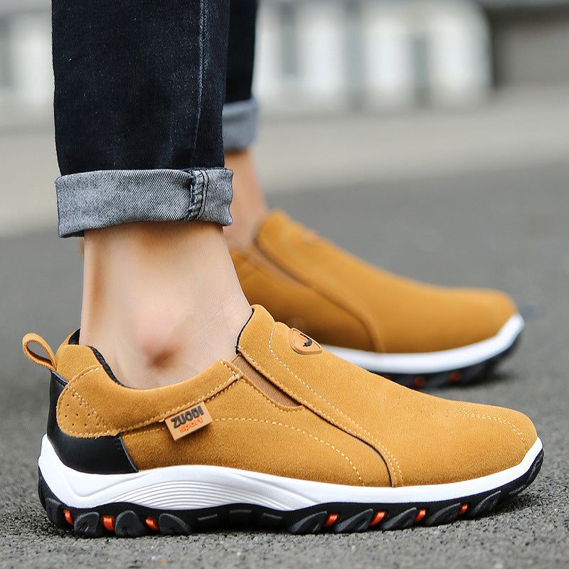 Outsole material: non-slip rubberSole Material: RubberUpper material: synthetic leather size 240 245 250 255 260 265 270 275 280 285 euro 38 39 40 41 42 43 44 45 46 47 unit:mm Casual Athletic, Sport Casual, Athletic Shoes, Black Shoes, Men's Shoes, Top Sneakers, Sneakers Nike, Plus Size Men, Youth Sports
